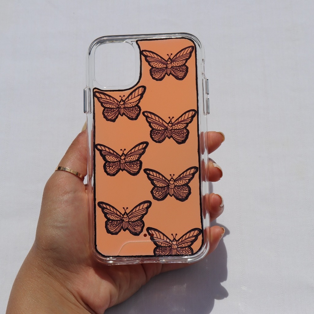 Handmade Zentangle Phone Case